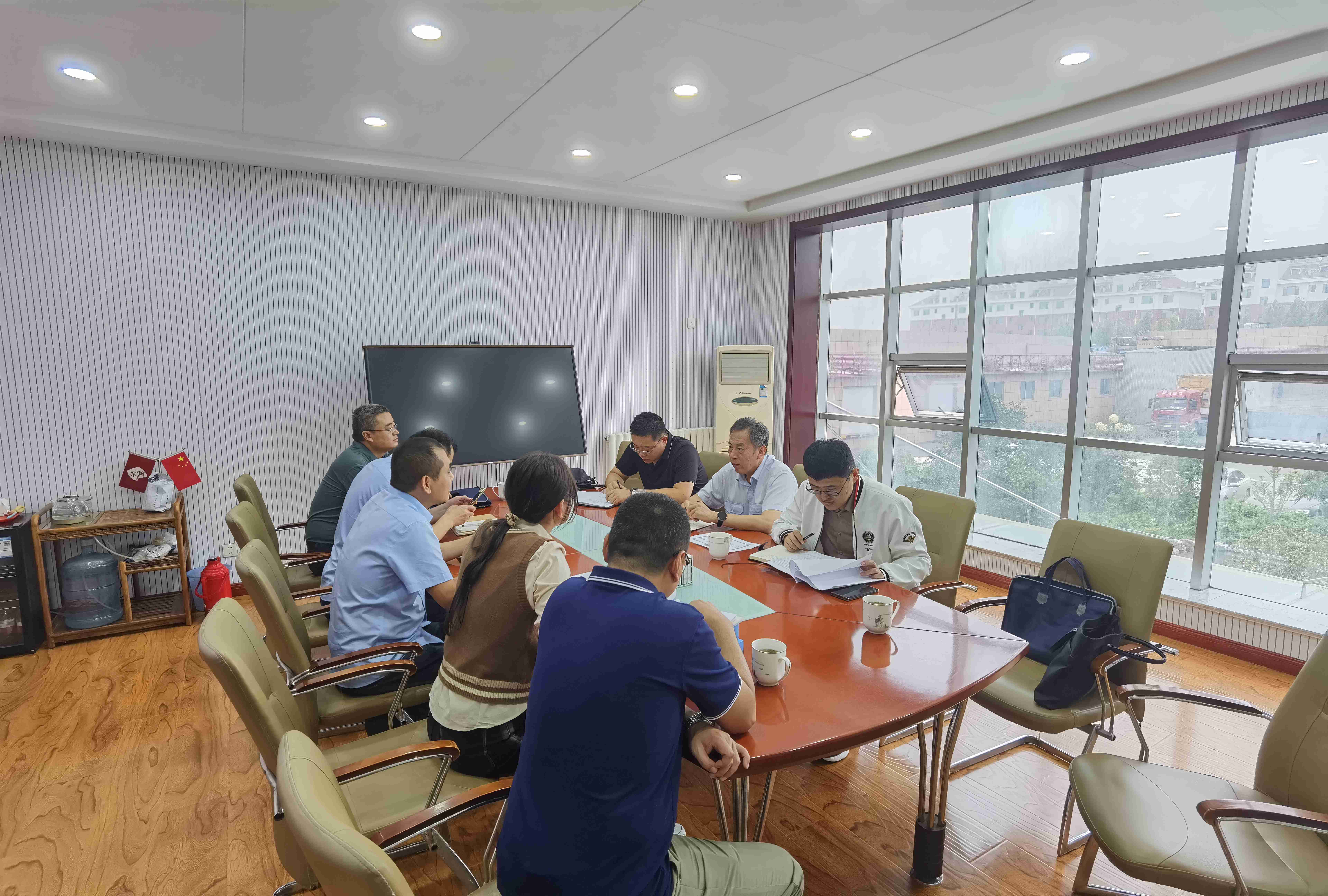 省應急廳基礎處、省化工整治專(zhuān)班督導巡查組到我公司開(kāi)展“兩節一會(huì )”期間安全生產(chǎn)督導檢查