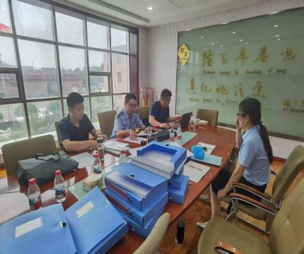 區應急局聯(lián)合對隆鑫天潤開(kāi)展安全執法檢查