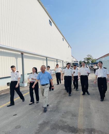 健達公司為濱州海關(guān)新關(guān)員開(kāi)展參觀(guān)培訓活動(dòng)