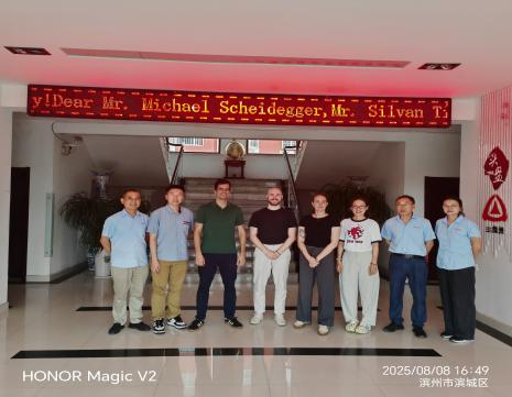 德國客戶(hù)來(lái)訪(fǎng)健達公司