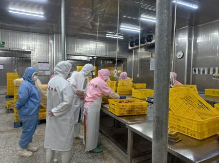 三只松鼠對我司（隆鑫羽成）開(kāi)展年度驗廠(chǎng)工作