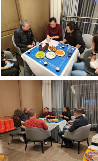 湖邊客戶(hù)對隆鑫天潤食品股份有限公司進(jìn)行拜訪(fǎng)